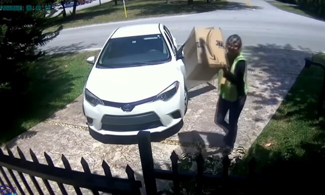 Einige Kuriere sind besonders nachlässig. Quelle: Screenshot YouTube