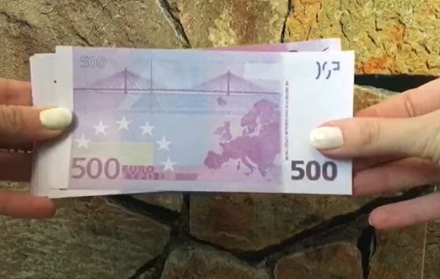 500 Euro-Schein. Quelle: Youtube Screenshot