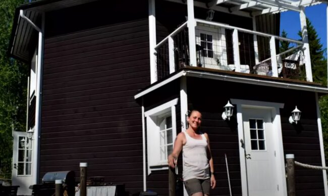 Der Traum wurde wahr: Eine Frau baute mit ihren eigenen Händen das Haus, von dem sie geträumt hatte