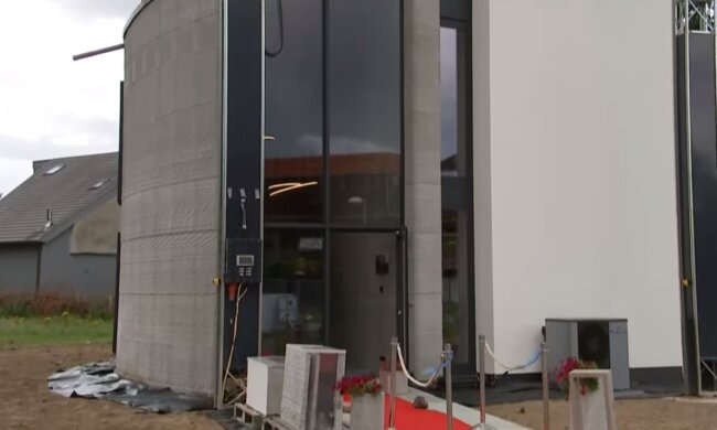 3D-gedrucktes Haus. Quelle: Screenshot YouTube