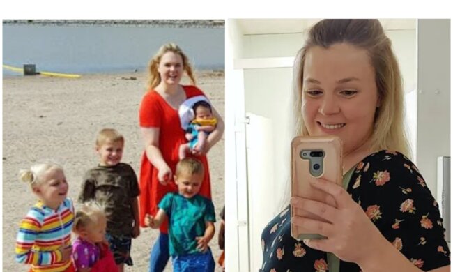 Courtney mit den Kindern. Quelle: Screenshot Youtube