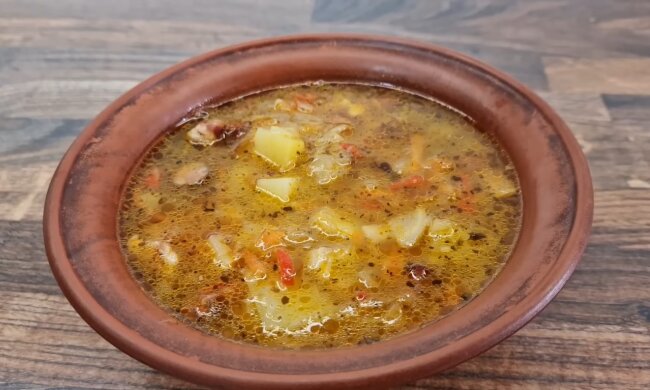 Sauerkrautsuppe. Quelle: Youtube Screenshot