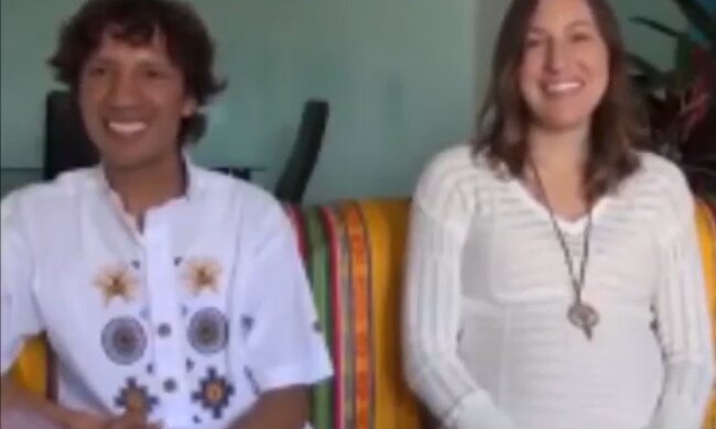 Akahi Ricardo und Camila Castillo. Quelle: YouTube Screenshot
