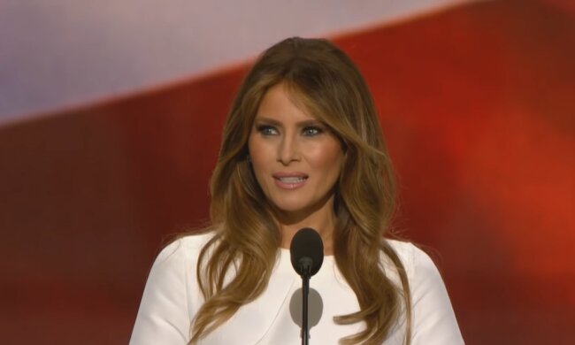 Melania Trump. Quelle: Youtube Screenshot
