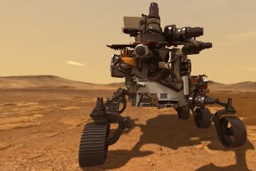 Marsrover. Quelle: YouTube Screenshot