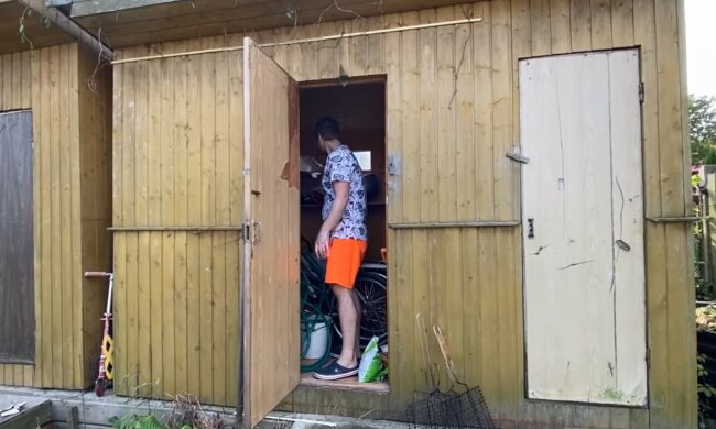 Umwandlung eines bescheidenen Gebäudes. Quelle: Screenshot YouTube