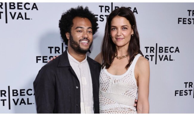 Katie Holmes und Bobby Wooten III. Quelle: Getty Images
