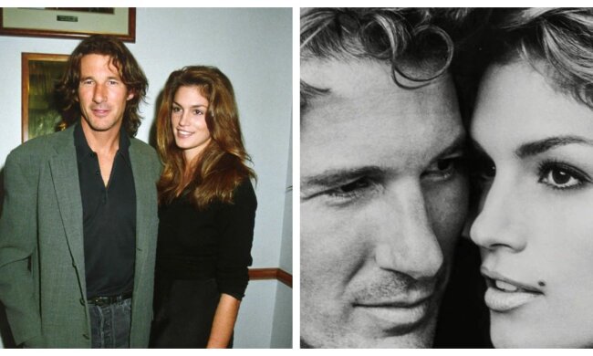 Richard Gere und Cindy Crawford. Quelle: dzen.com