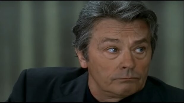 Alain Delon. Quelle: Youtube Screenshot