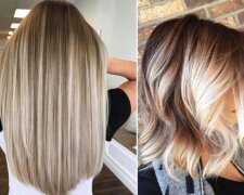 Stylisten präsentierten Platinum Blond: Farbtöne und Frisuren