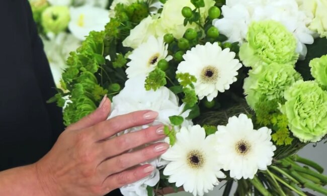 Schöne Blumensträuße