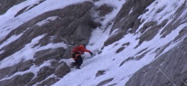 Der Bergsteiger. Quelle: Screenshot YouTube