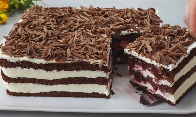 Schwarzwälder Kirschtorte. Quelle: Youtube Screenshot