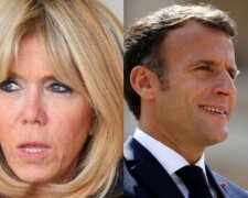Emmanuel und Brigitte Macron. Quelle: Screenshot