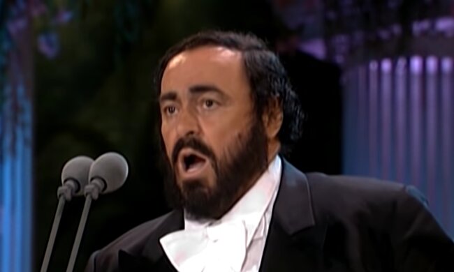Luciano Pavarotti. Quelle: YouTube Screenshot
