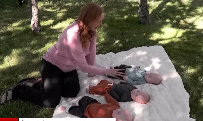 Willkommener Familienzuwachs. Quelle: Screenshot YouTube