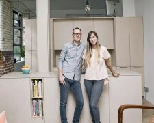 Das Ehepaar verwandelte eine kleine Bäckerei in eine moderne Maisonette-Wohnung mit allen Bequemlichkeiten