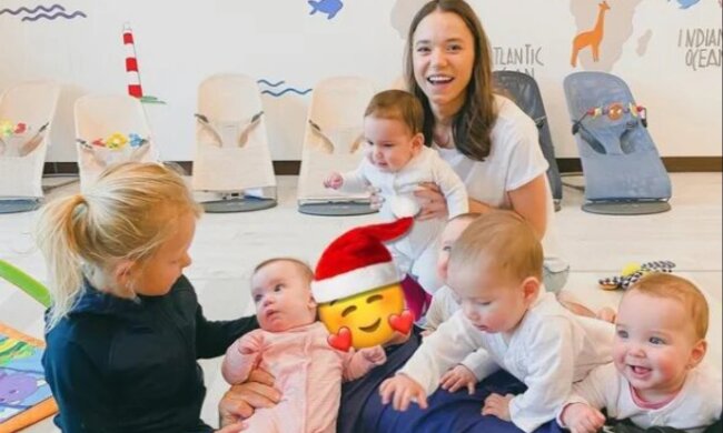 Kristina mit den Kindern. Quelle: Screenshot Youtube