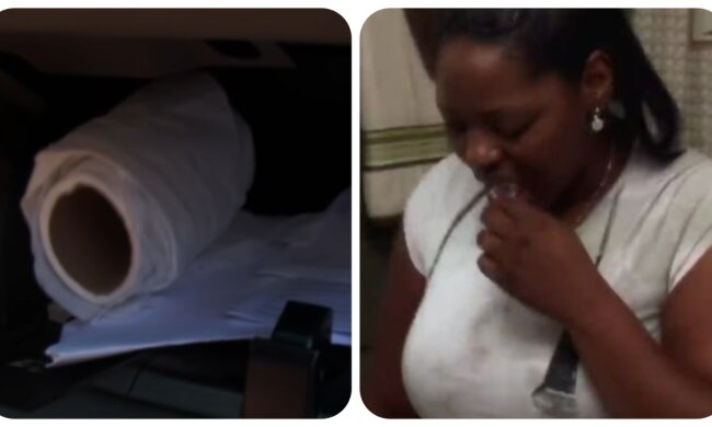 Kesha und Klopapier. Quelle: Youtube Screenshot