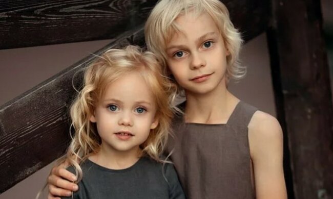 Bruder und Schwester sind erfolgreiche junge Modelle: wie ihre Mutter aussieht, die als Managerin der Kinder arbeitet