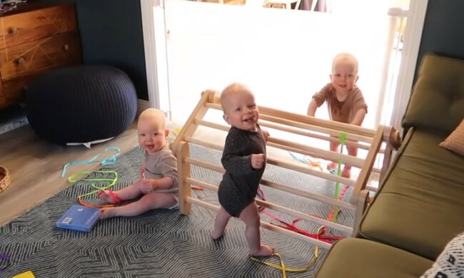 Willkommener Familienzuwachs. Quelle: Screenshot YouTube