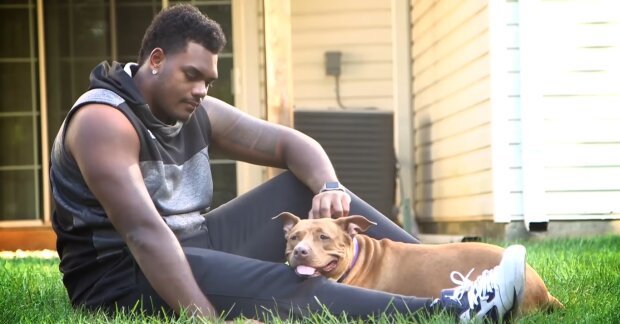 "Ich werde ihm eine Familie schenken": Fußballspieler geht ins Tierheim und bittet darum, "den unbeliebtesten Hund" zu adoptieren