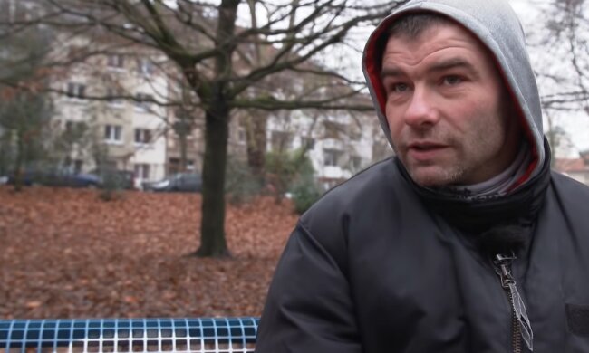Obdachloser. Quelle: Youtube Screenshot