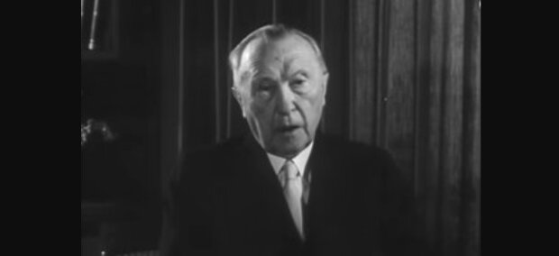Konrad Adenauer. Quelle: Youtube Screenshot