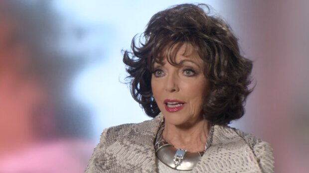 Joan Collins. Quelle: Youtube Screenshot