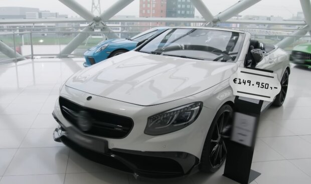 „Ich kaufe, was ich will – selbst wenn es nur 150 Euro kostet“. Quelle: Youtube Screenshot