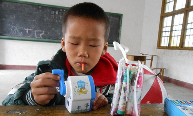 Warum es nur einen Jungen in einer chinesischen Schule gibt