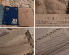 Drei Notizbücher: Warum Opa seiner Enkelin ein seltsames Geburtstagsgeschenk gemacht hat