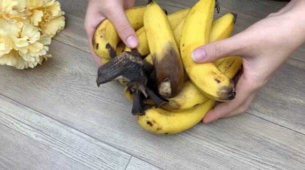 In ganz schwarzen Bananen steckt Alkohol. Quelle: Youtube Screenshot