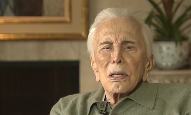 Kirk Douglas. Quelle: YouTube Screenshot