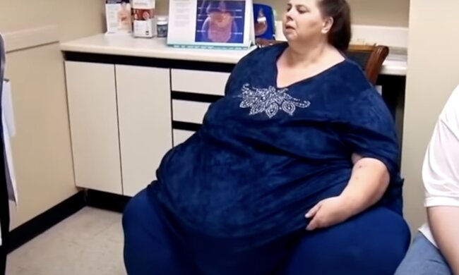 Übergewichte Frau. Quelle: Screenshot YouTube