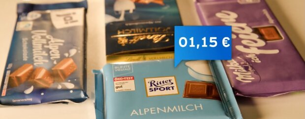 Ritter Sport wird teurer. Quelle: Youtube Screenshot
