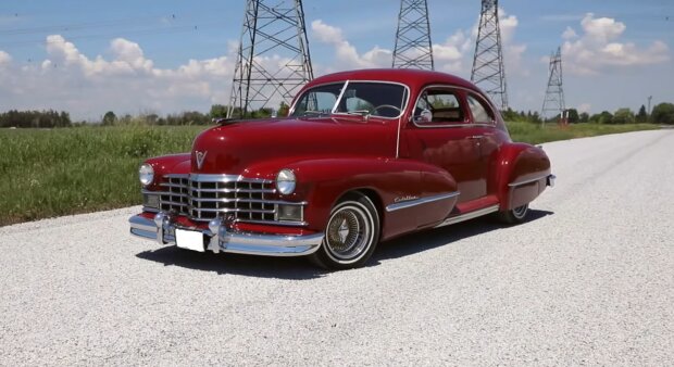 Cadillac von 1947. Quelle: YouTube Screenshot