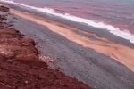 Roter Strand. Quelle: Screenshot YouTube