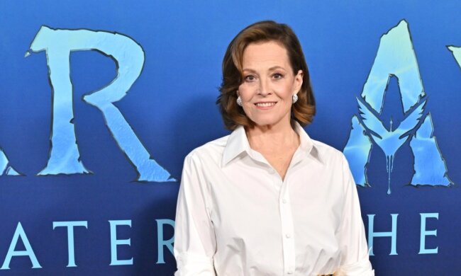 Sigourney Weaver bei der Premiere des Films "Avatar: The Path of Water". Quelle: Getty Images
