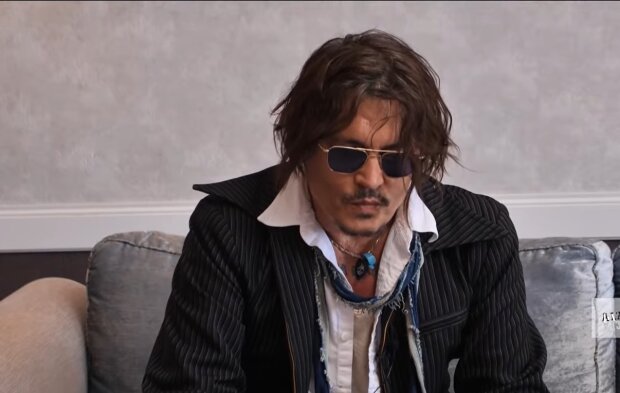 Johnny Depp. Quelle: Youtube Screenshot
