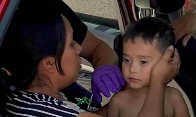 Wiedervereinigung mit dem Kind. Quelle: Screenshot YouTube