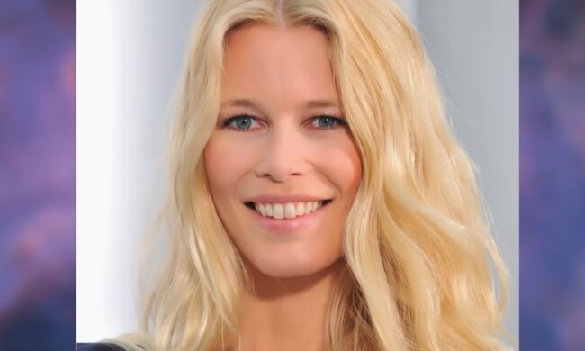Claudia Schiffer und andere Idole heutzutage. Quelle: Screenshot YouTube