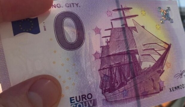 Eine Null-Euro-Banknote. Quelle: travelask