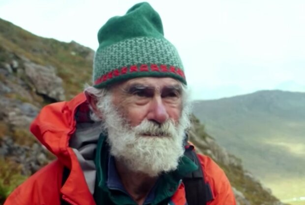 Einer der ältesten Bergsteiger. Quelle: Screenshot YouTube