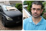 Omar und das fremde Auto. Quelle: the-sun.com
