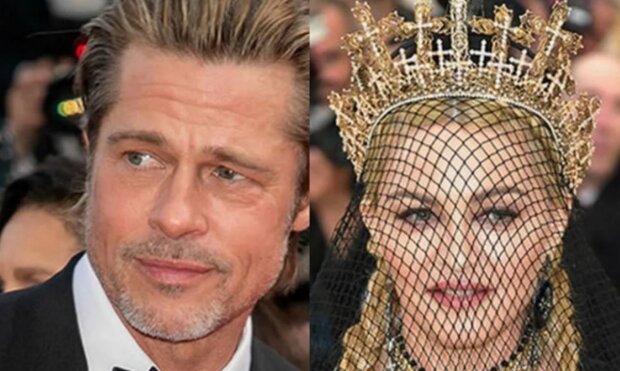 Brad Pitt und Madonna. Quelle: Youtube Screenshot