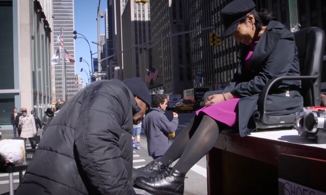 Vom Straßenschuhputzer zum Erfolgsmagnet.Quelle: Youtube Screenshot