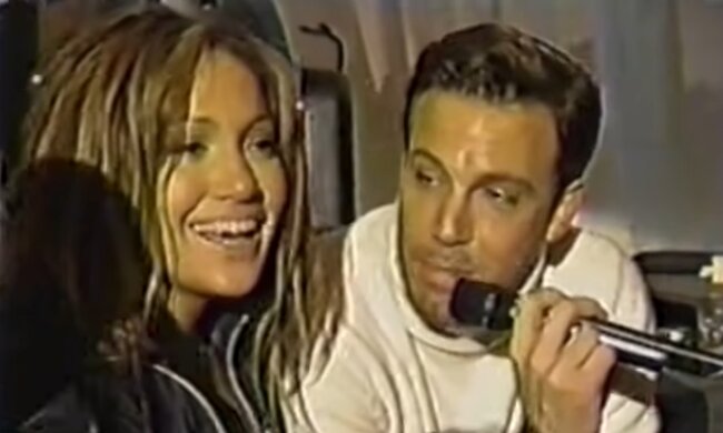 Jennifer Lopez und Ben Affleck. Quelle: YouTube Screenshot