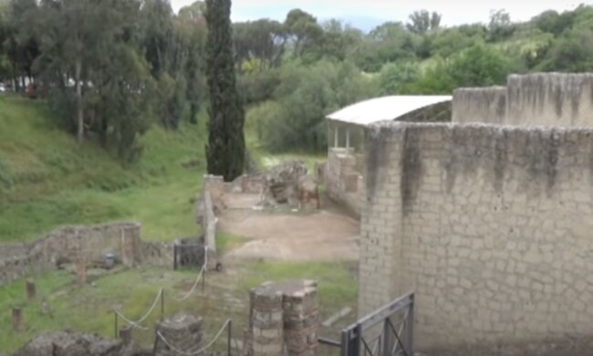 Ausgrabungsort. Quelle: Screenshot YouTube