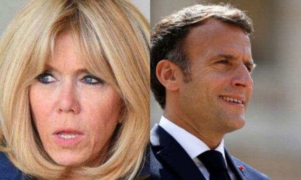Emmanuel und Brigitte Macron. Quelle: Screenshot